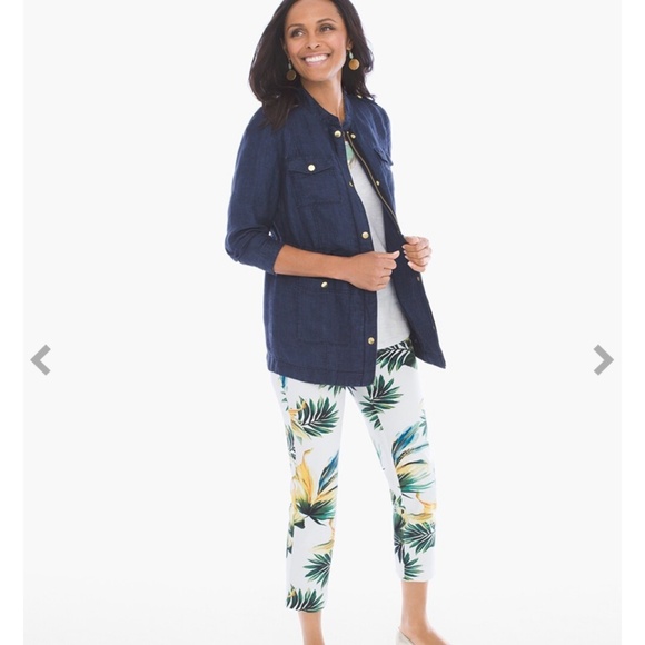 Chicos‎ so slimming garden Brigitte tropical crops. Never worn - Picture 3 of 4